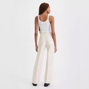 Levi’s Baggy Trousers Straight Leg Pants Beige